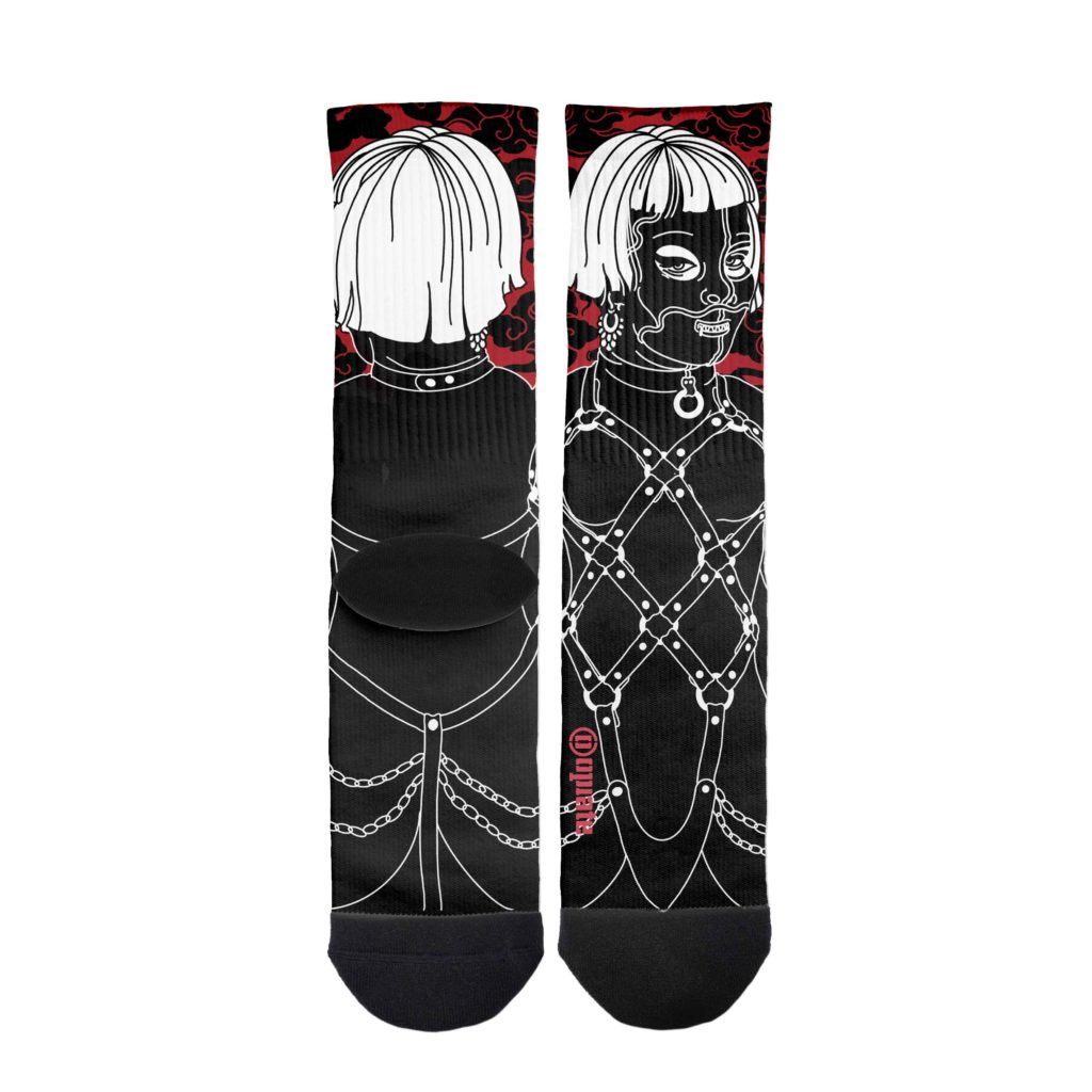 Gairah Praskovia – socks – Cherry
