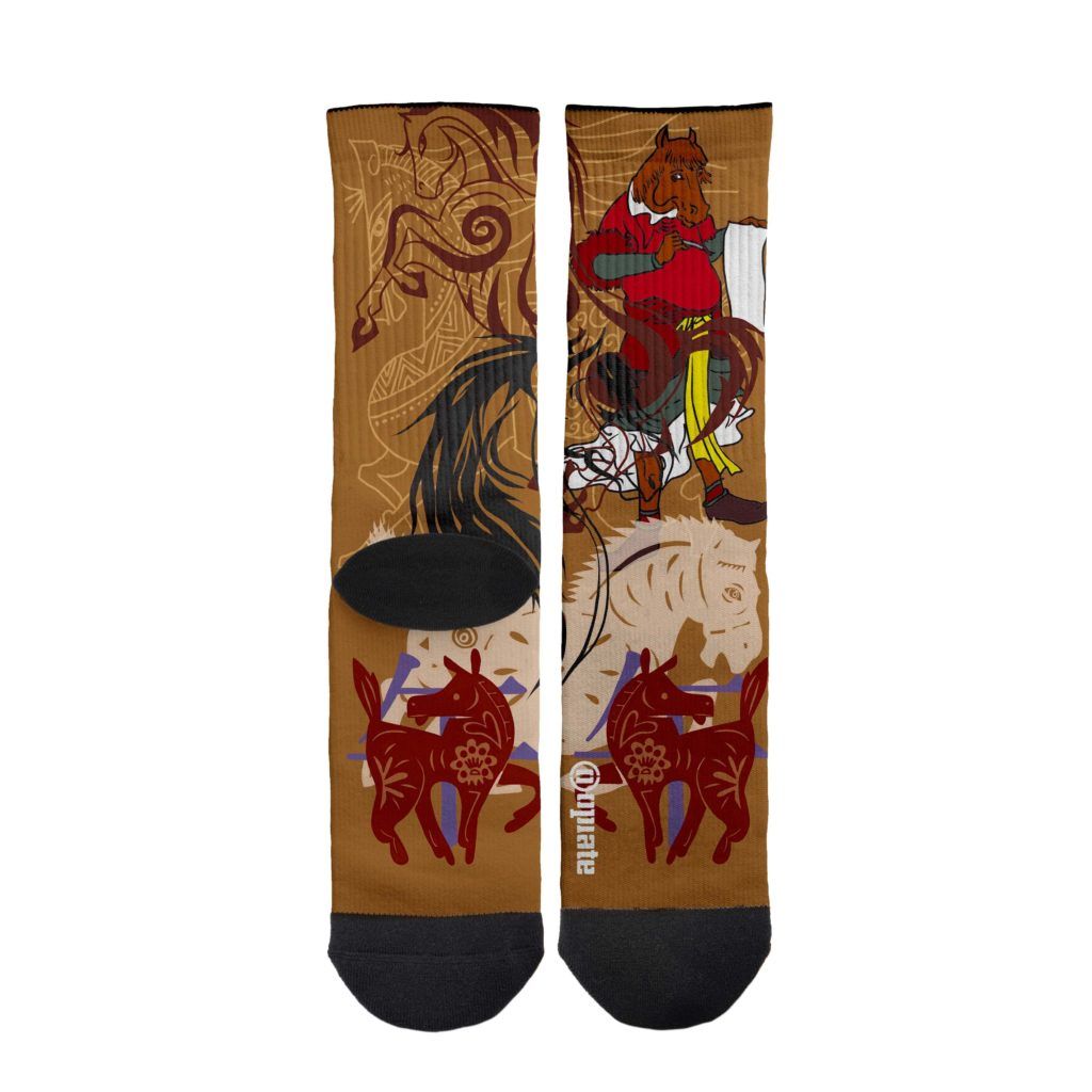 Marta de la Rocha – socks – Caballo