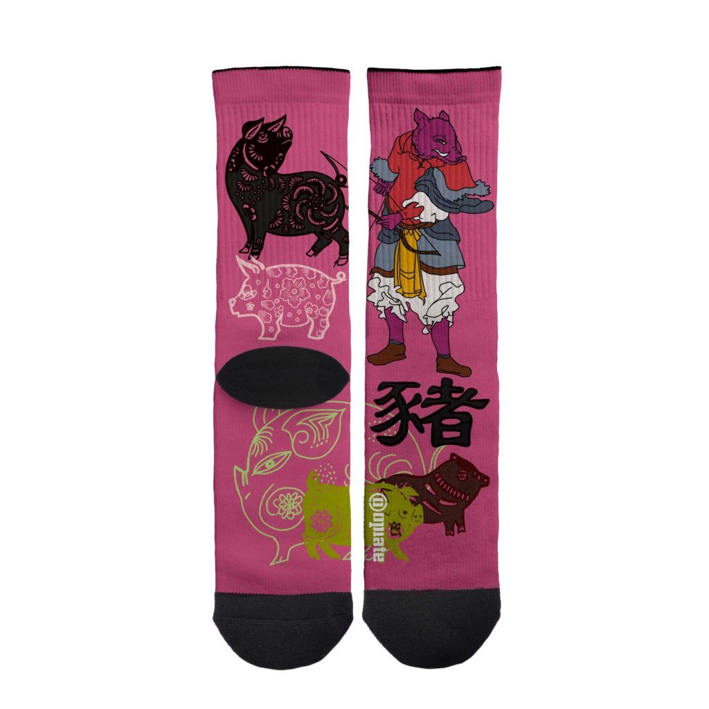 Marta de la Rocha – socks – Cerdo