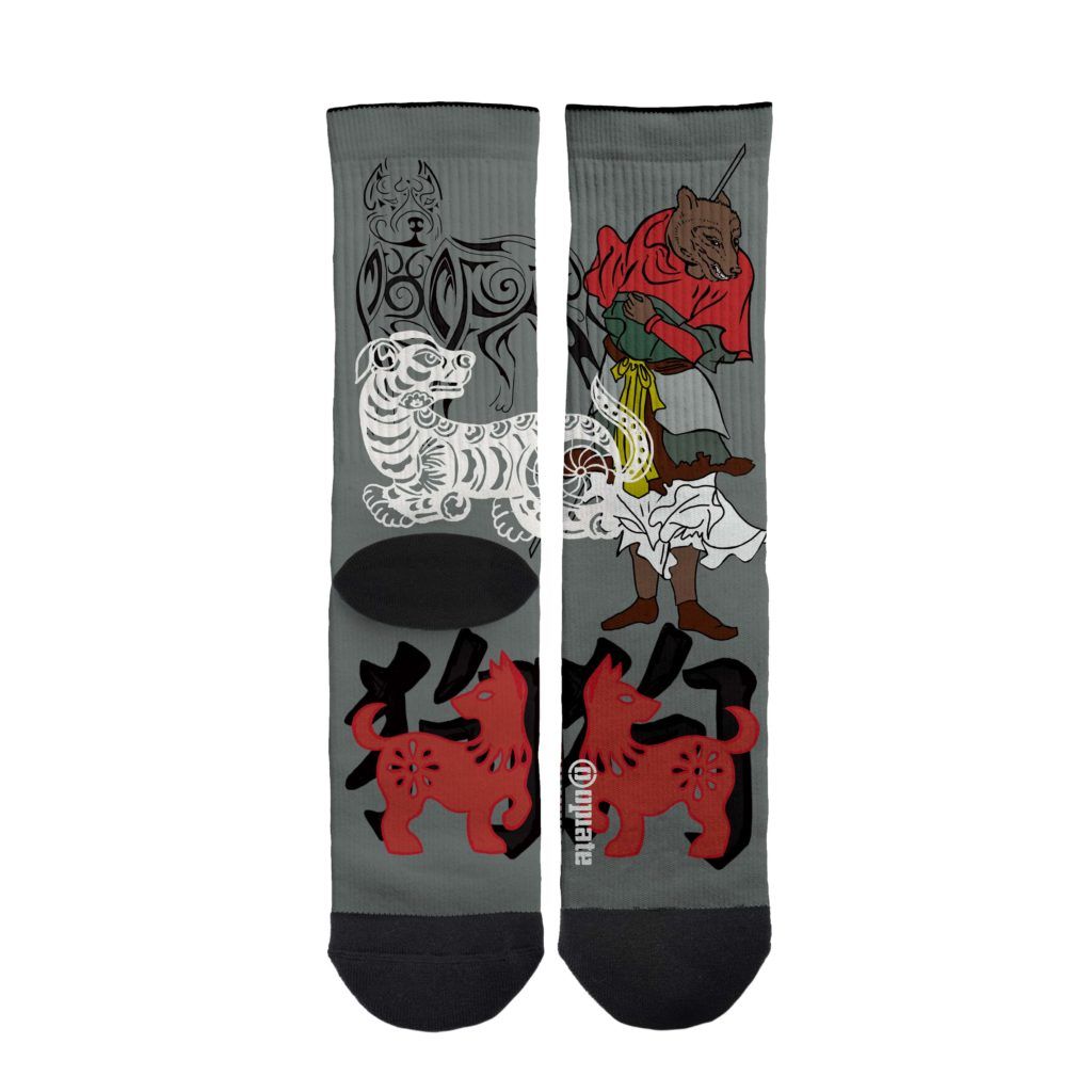Marta de la Rocha – socks – Perro