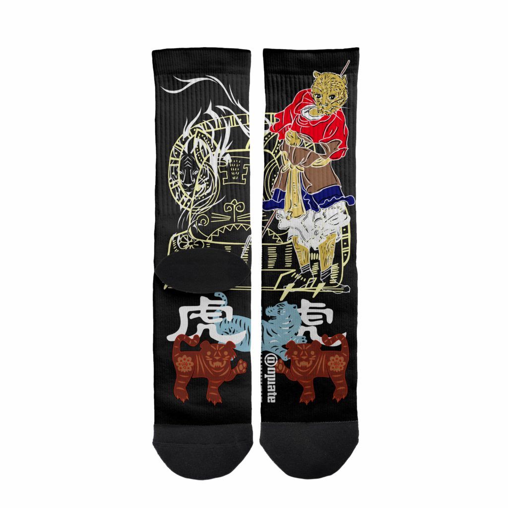 Marta de la Rocha – socks – Tigre