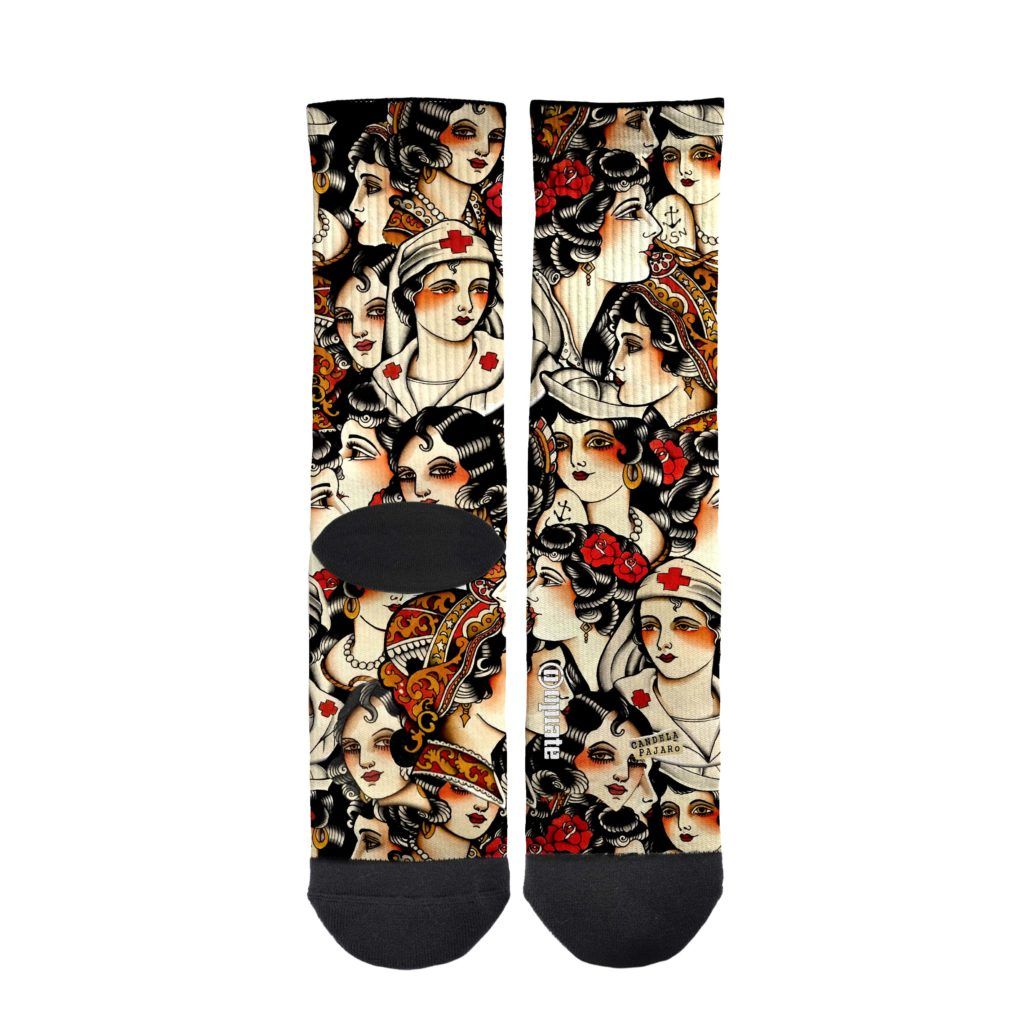 Candela Pájaro – socks – Collemans Tribute
