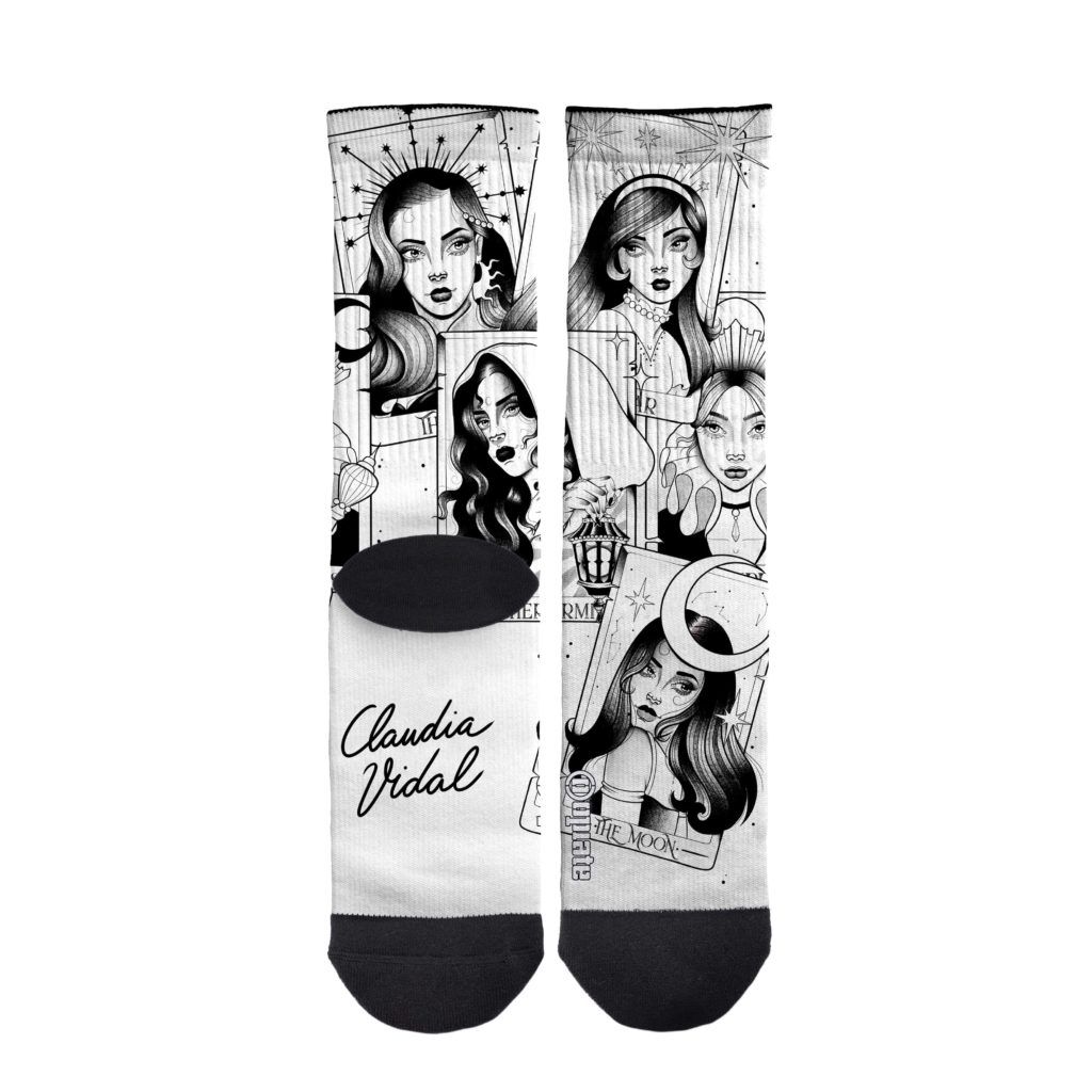 Claudia Vidal – socks – Tarot