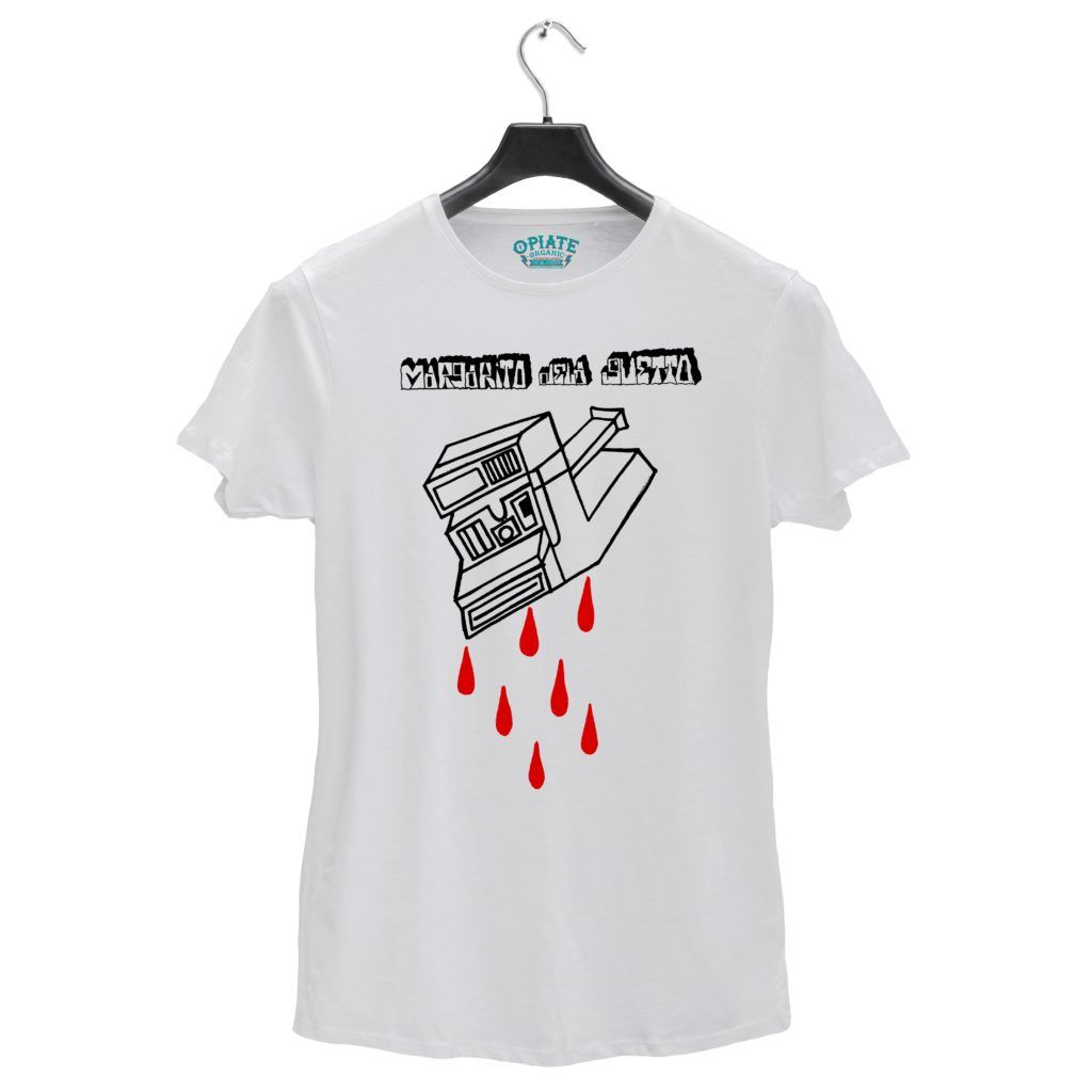 Margarito de la Guetto – white tshirt – Polaroid