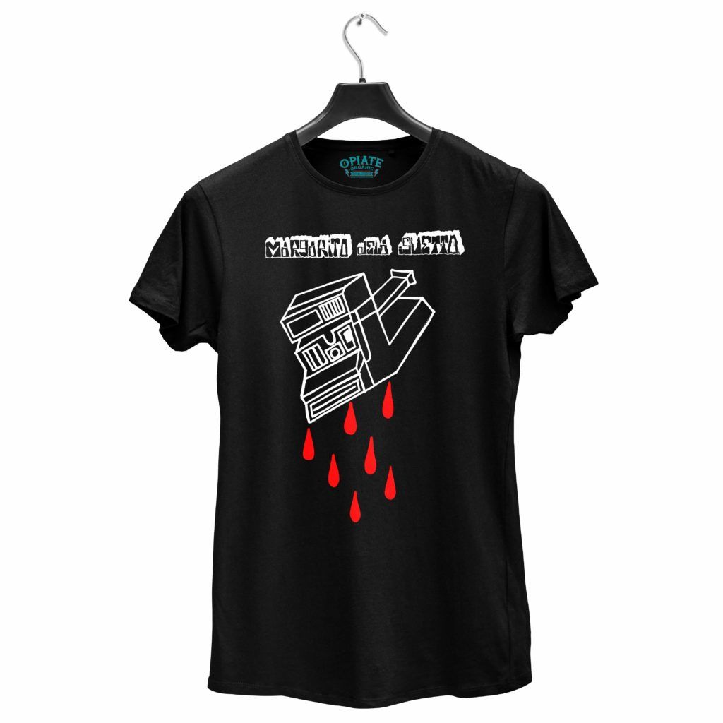 Margarito de la Guetto – black tshirt – Polaroid