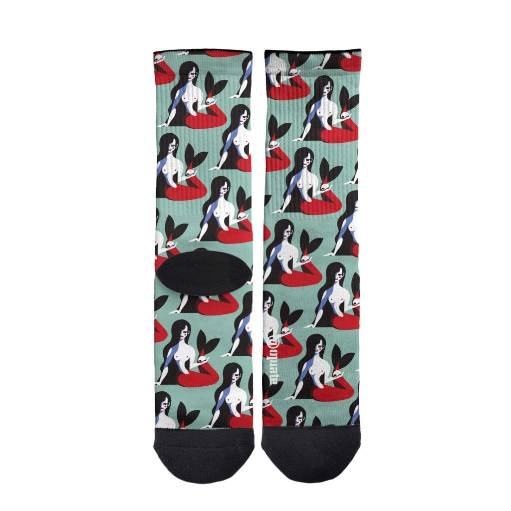 Juan Castaño – socks – Sirena Verde
