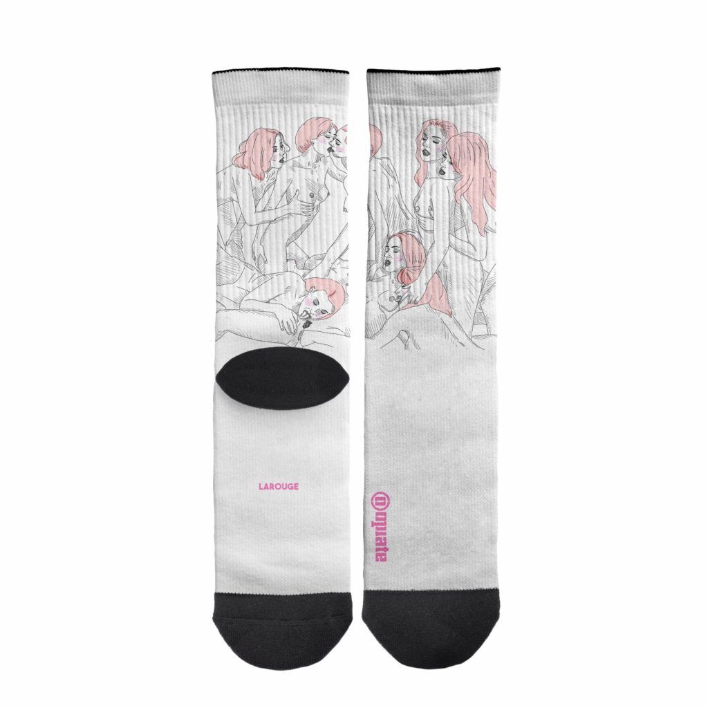 Larouge – socks – Distancia de seguridad