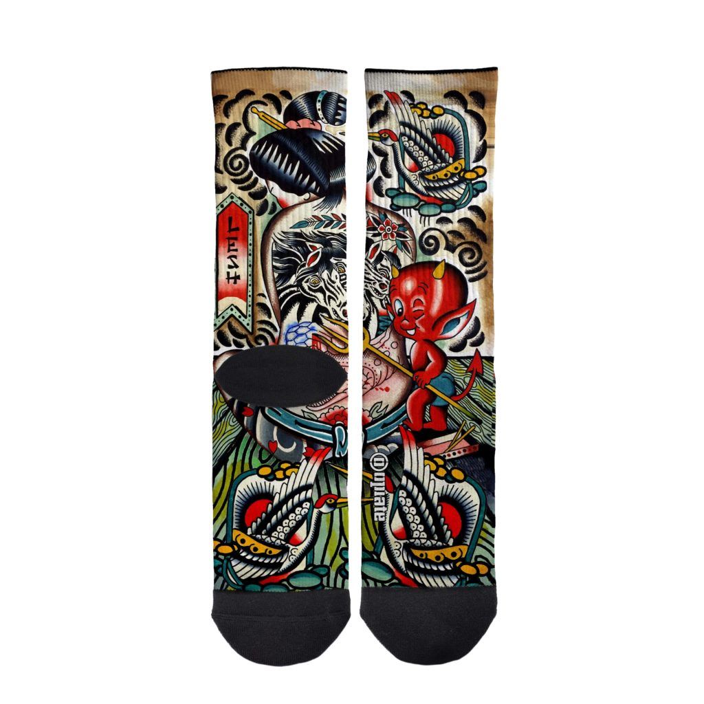 Lesh Arroyo – socks – Hot Stuff