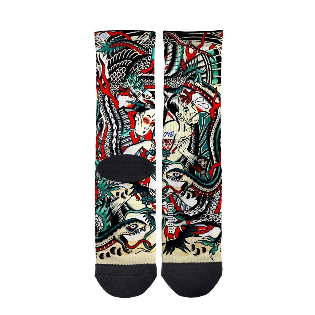 Lesh Arroyo – socks – Love Hurts