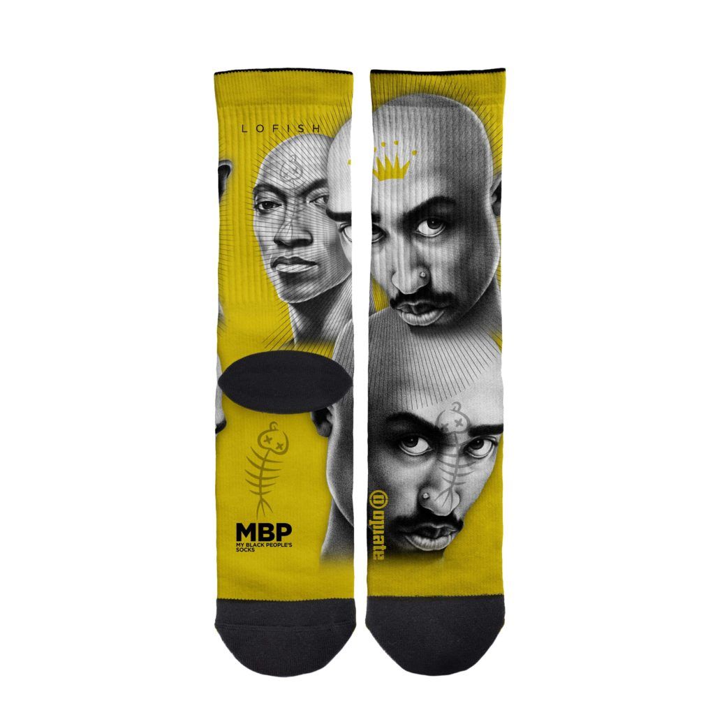 Lofish – socks – 2Pac Gold