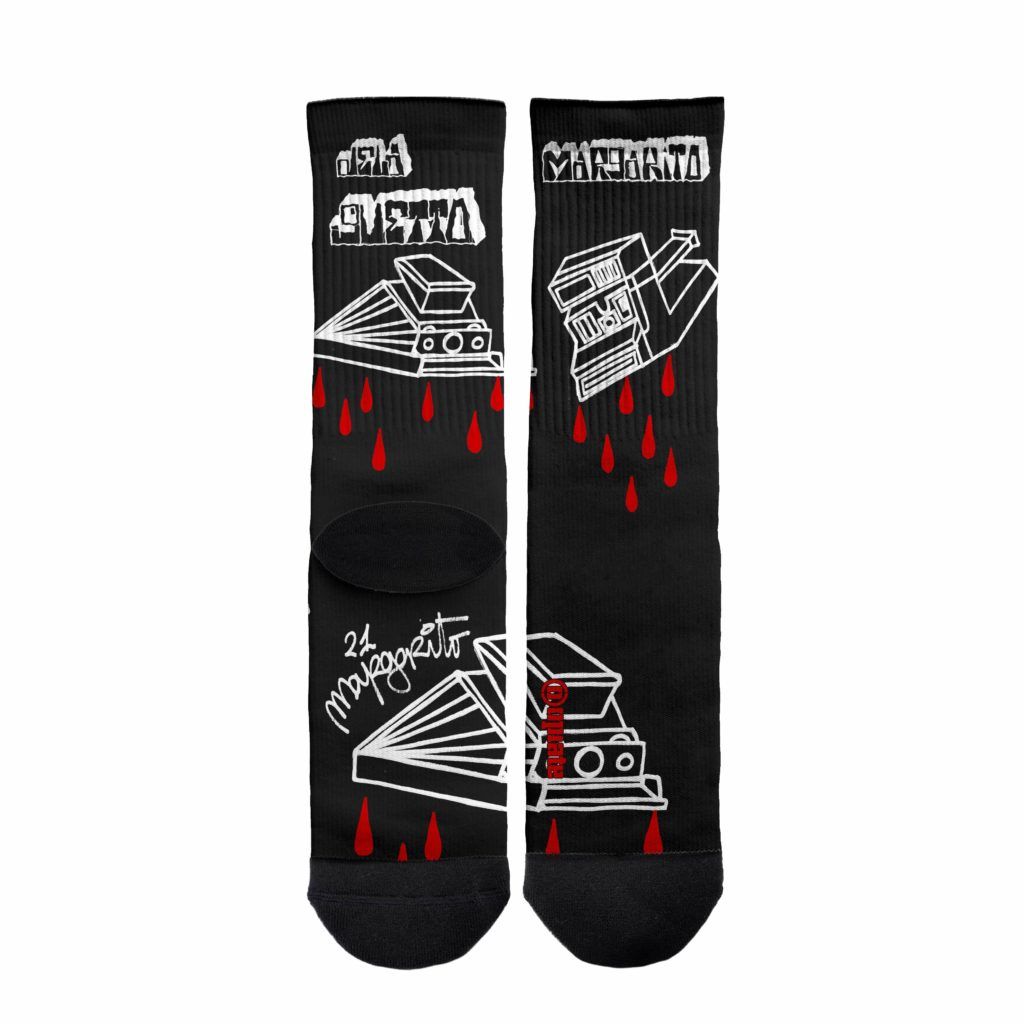 Margarito de la Guetto – socks – Polaroid