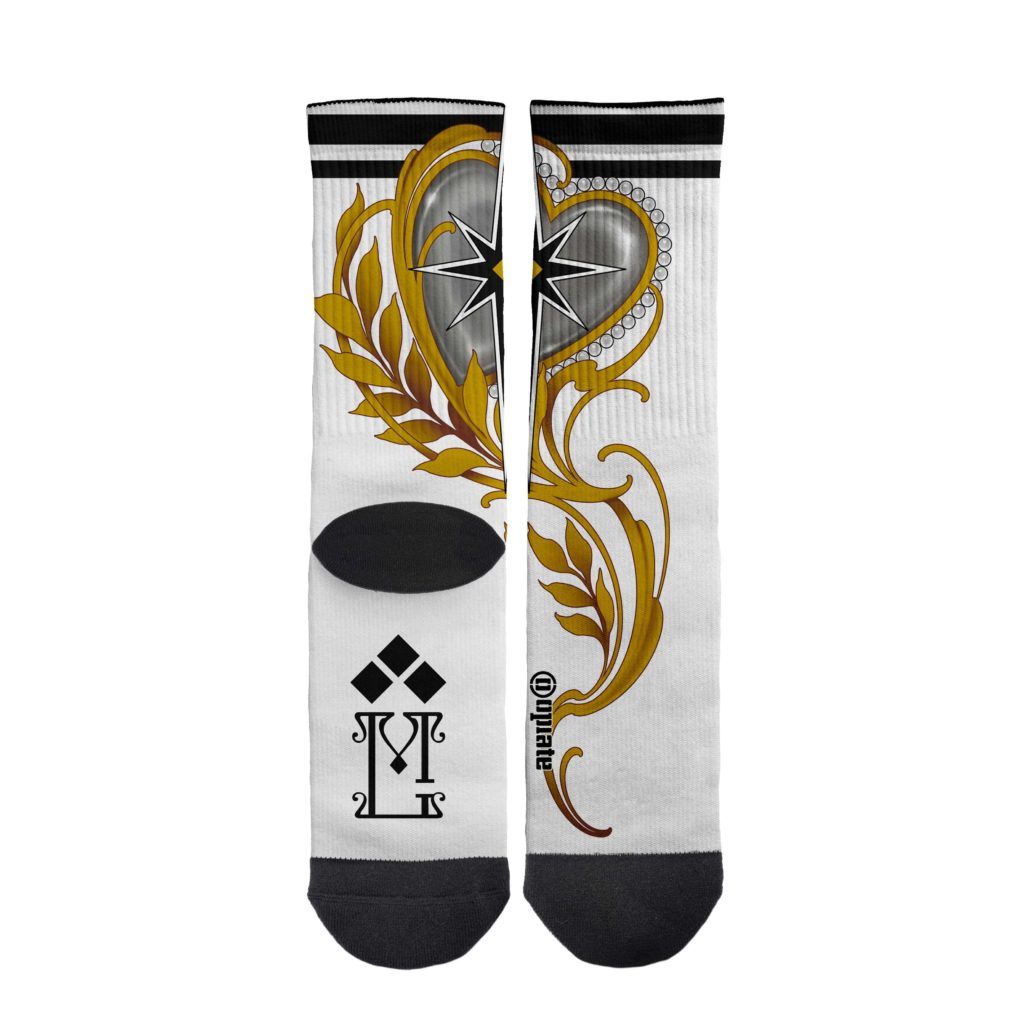 Maria Lavia – socks – Heart attack