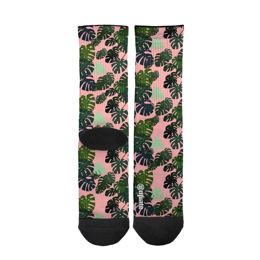 Marta Piedra – socks – Monstera Love