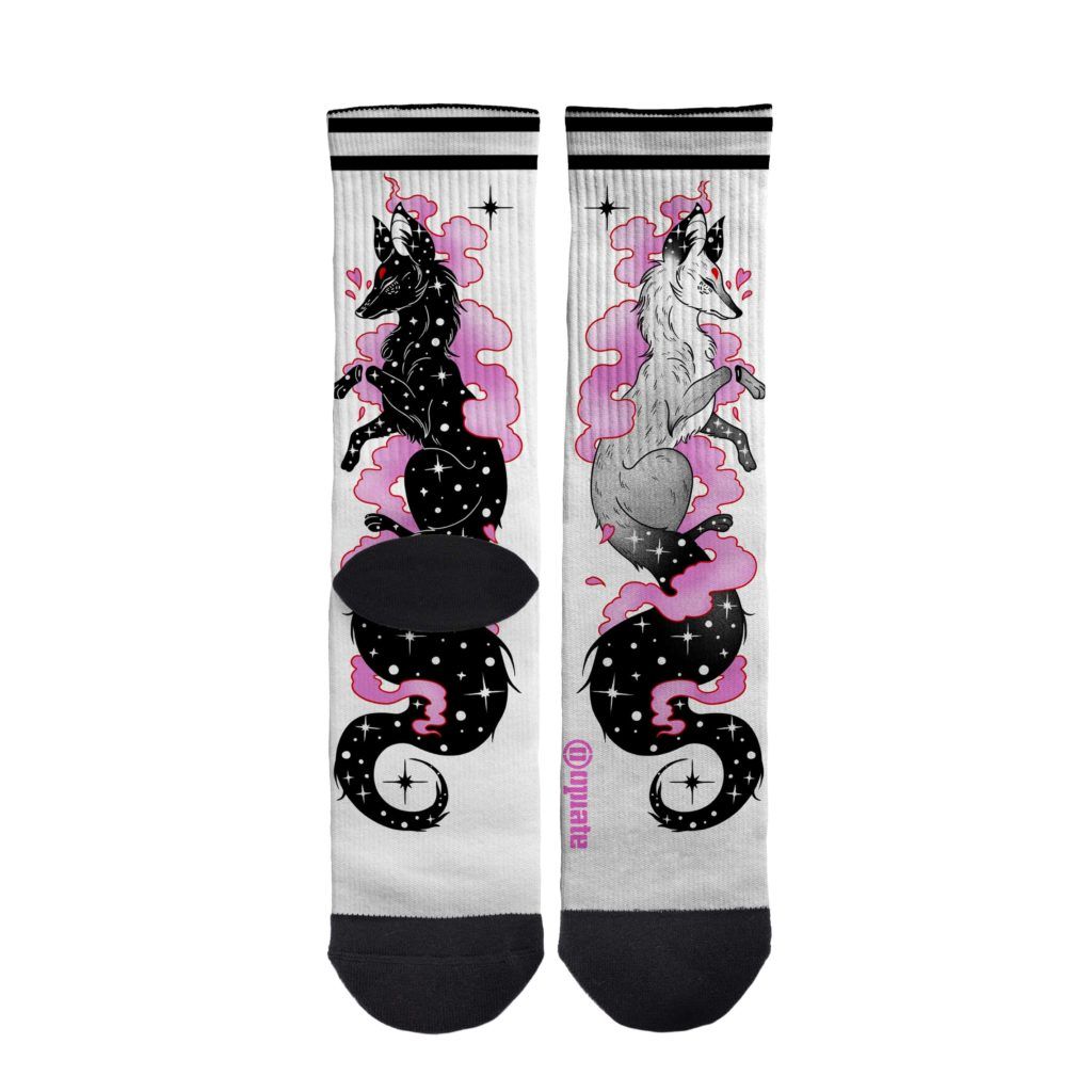 Morteknife – socks – Yin Yan