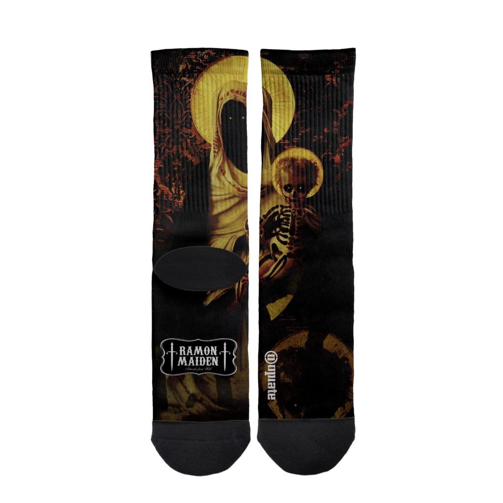 Ramon Maiden – socks – Black Virgin