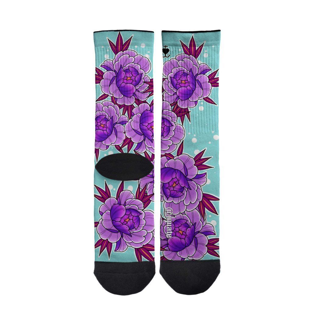 Tamy Love – socks – Purple