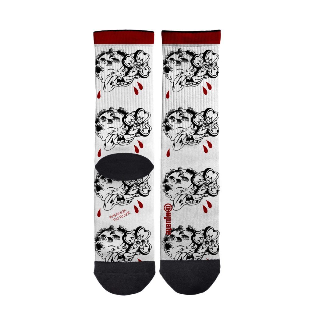 Zaragoza Tattooer – socks – Bebé Santo