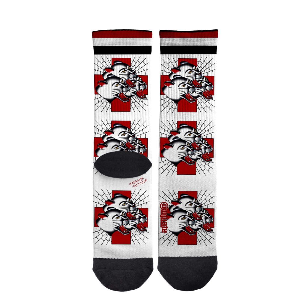 Zaragoza Tattooer – socks – Pantera Roja