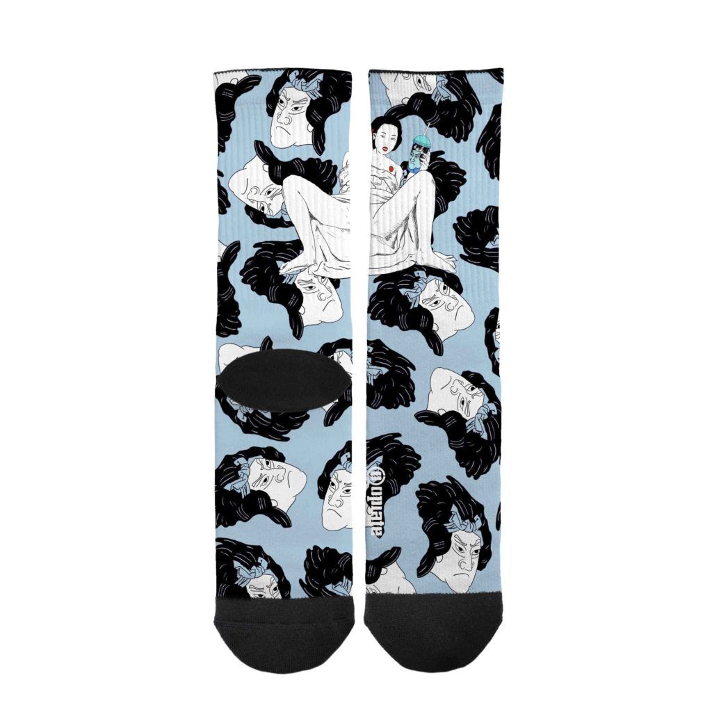 Ana Salamanca – socks – Samurai