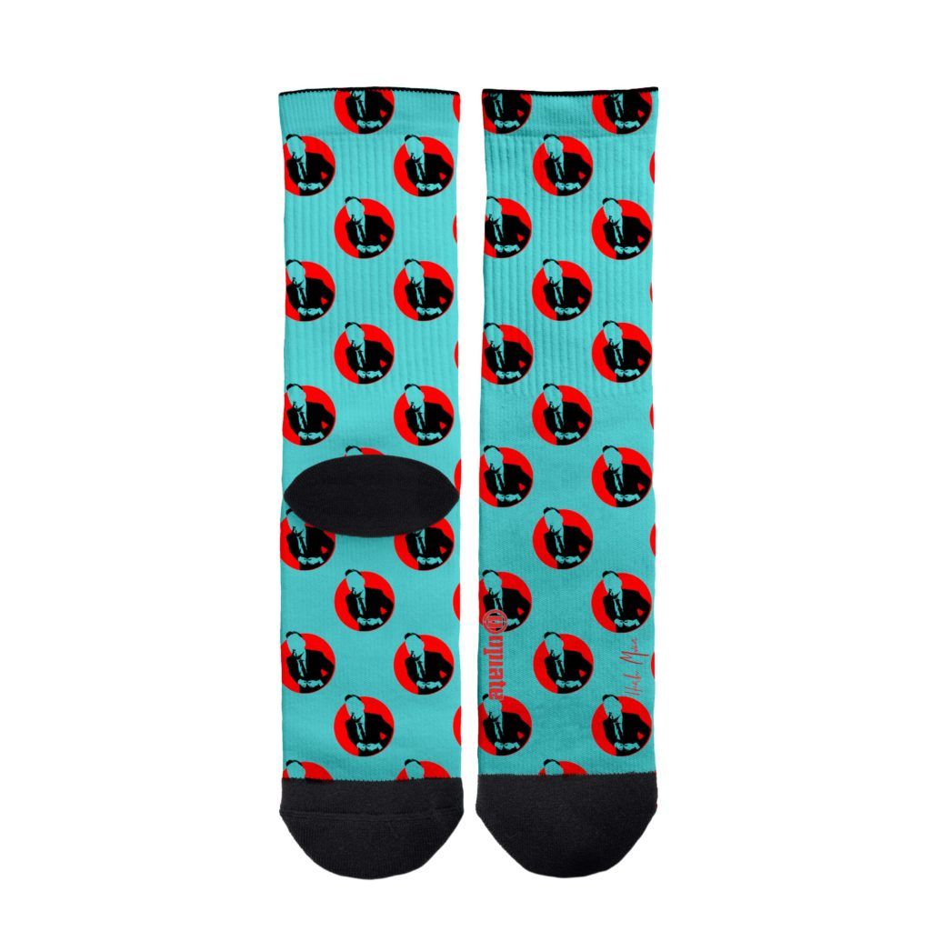 Ikah Moon – socks – Man in Black