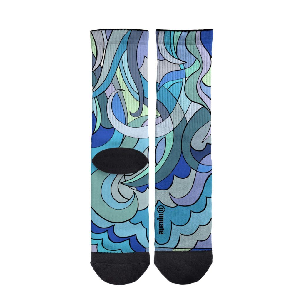 Marta de la Rocha – socks – Acuario