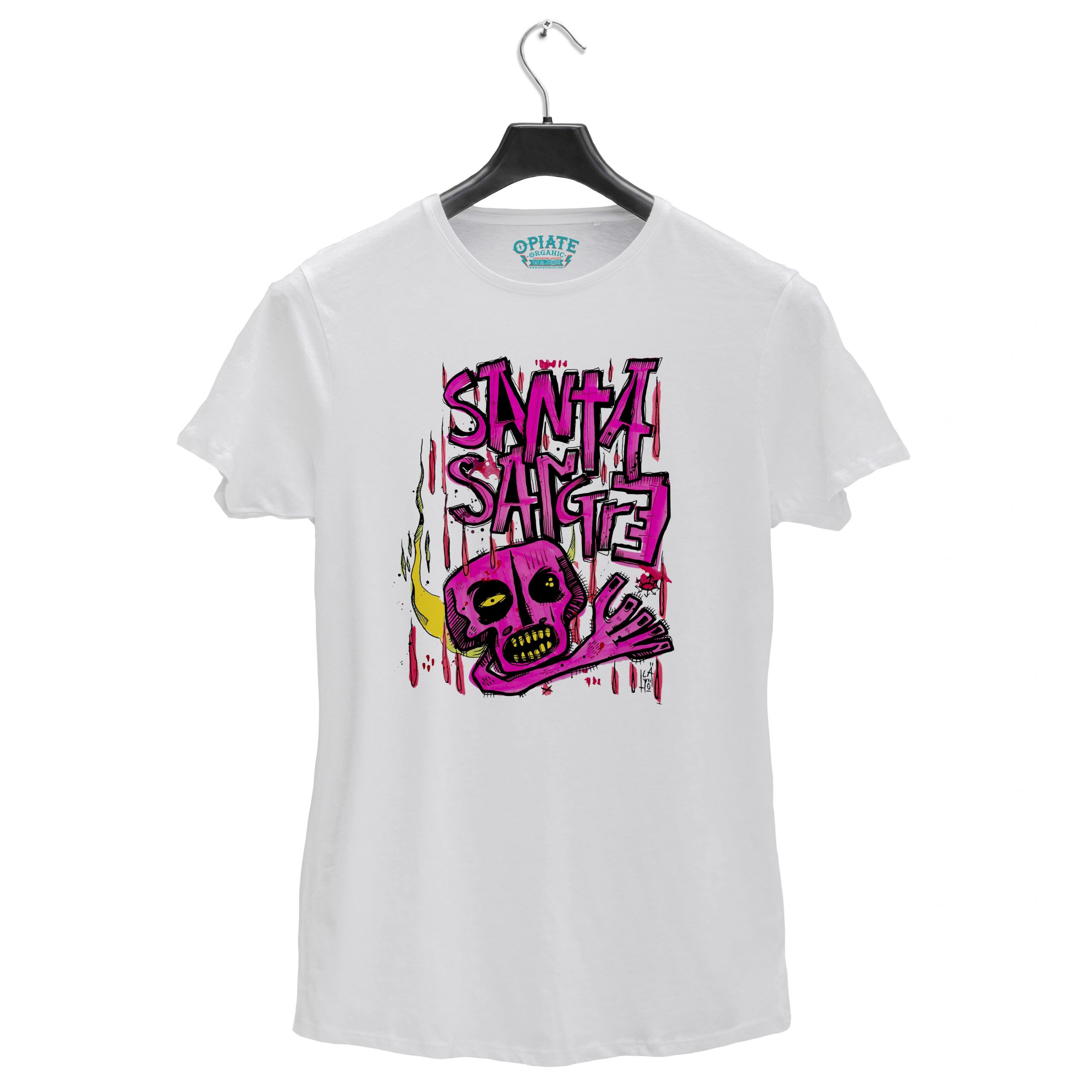 Cayo – white tshirt – Santa sangre