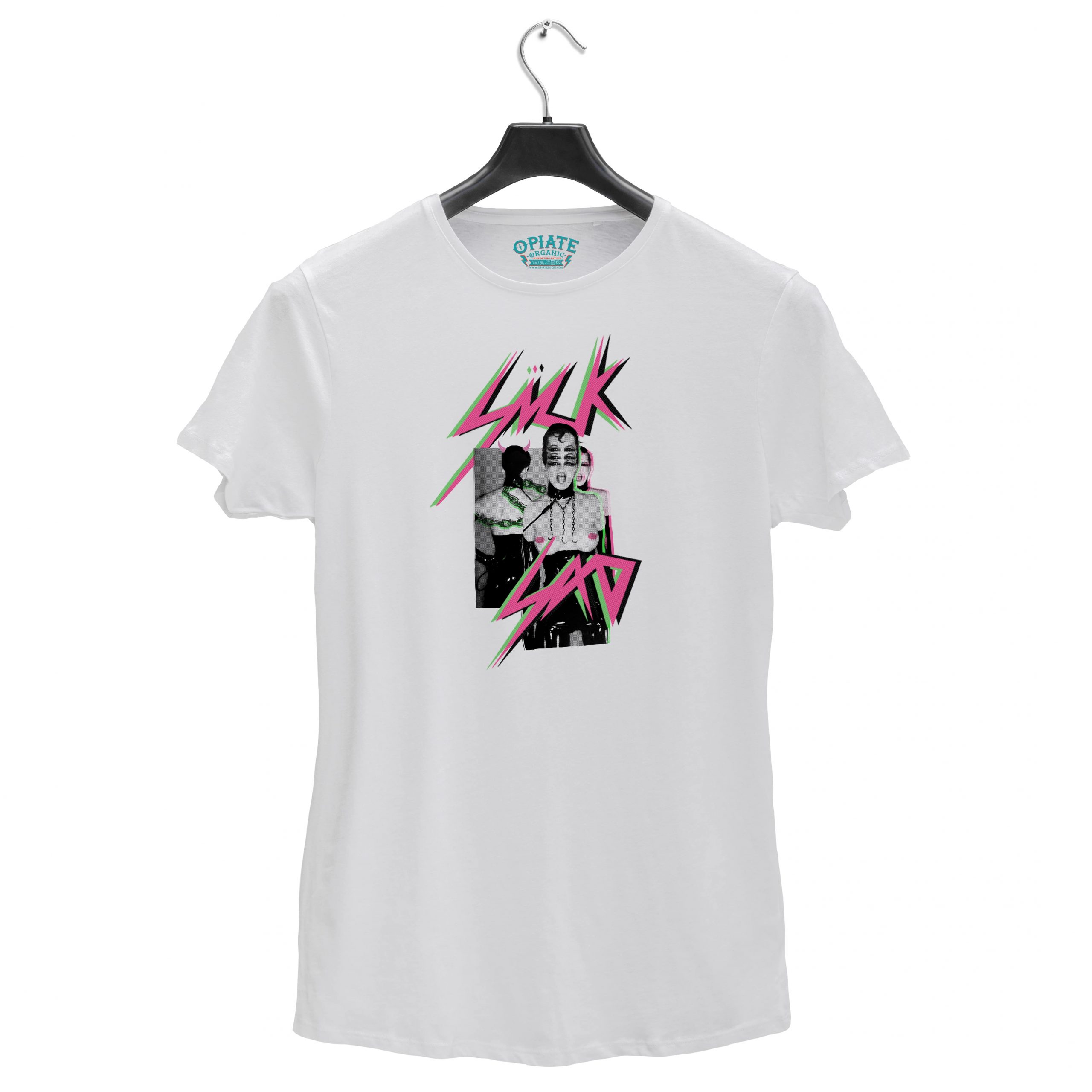Sick Sad – white tshirt – No Fun
