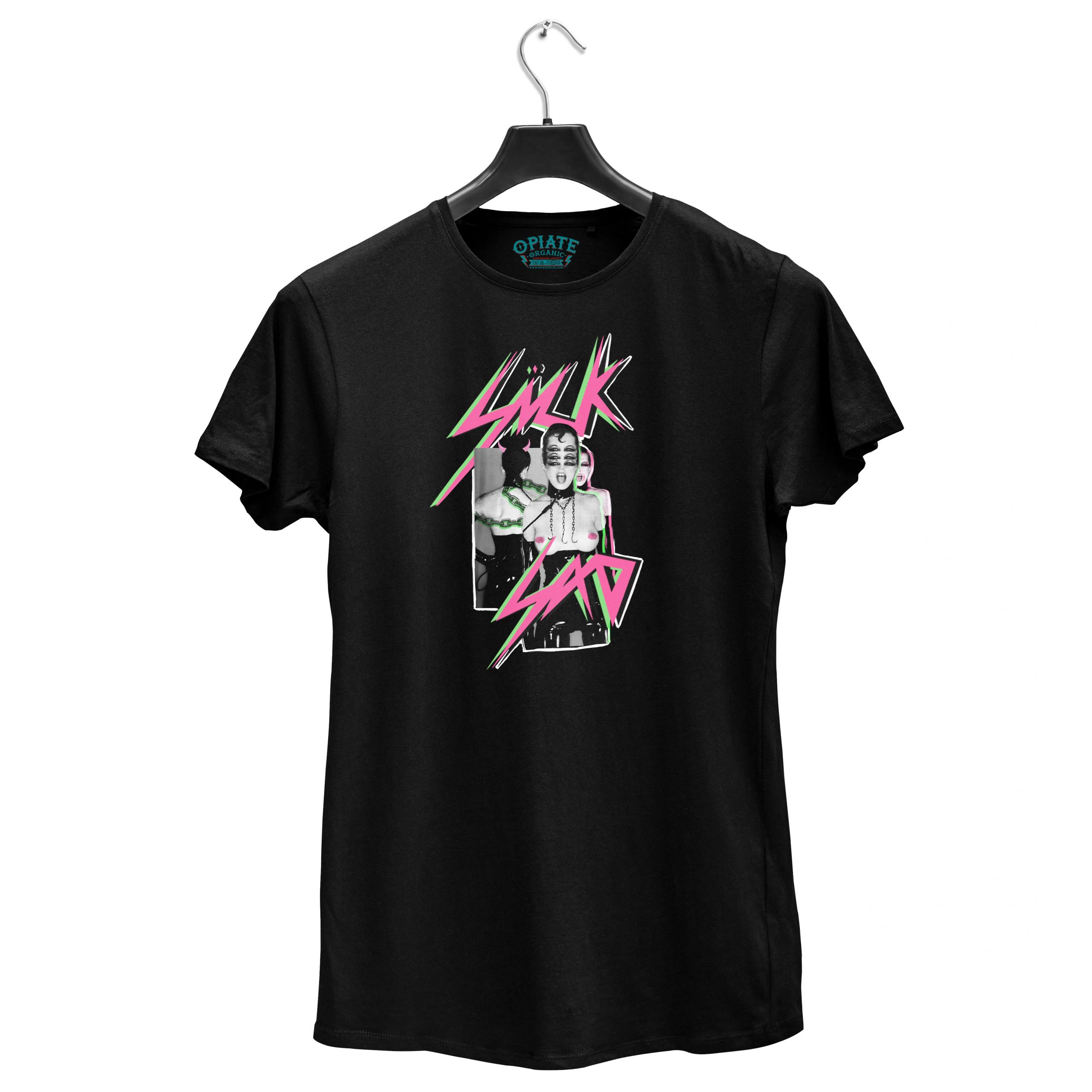 Sick Sad – black tshirt – No Fun
