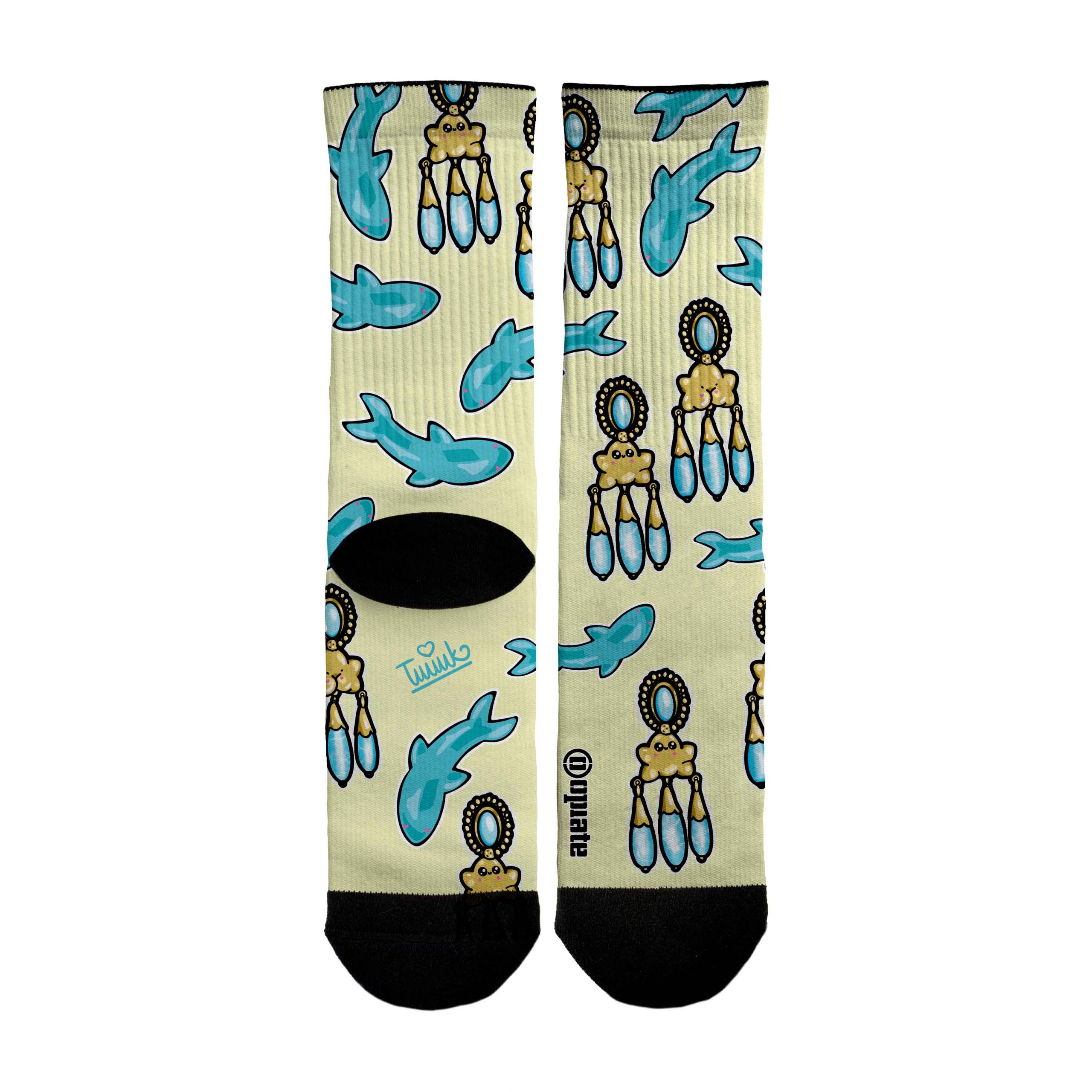 Marta Tuuk – socks – Oro con chuches