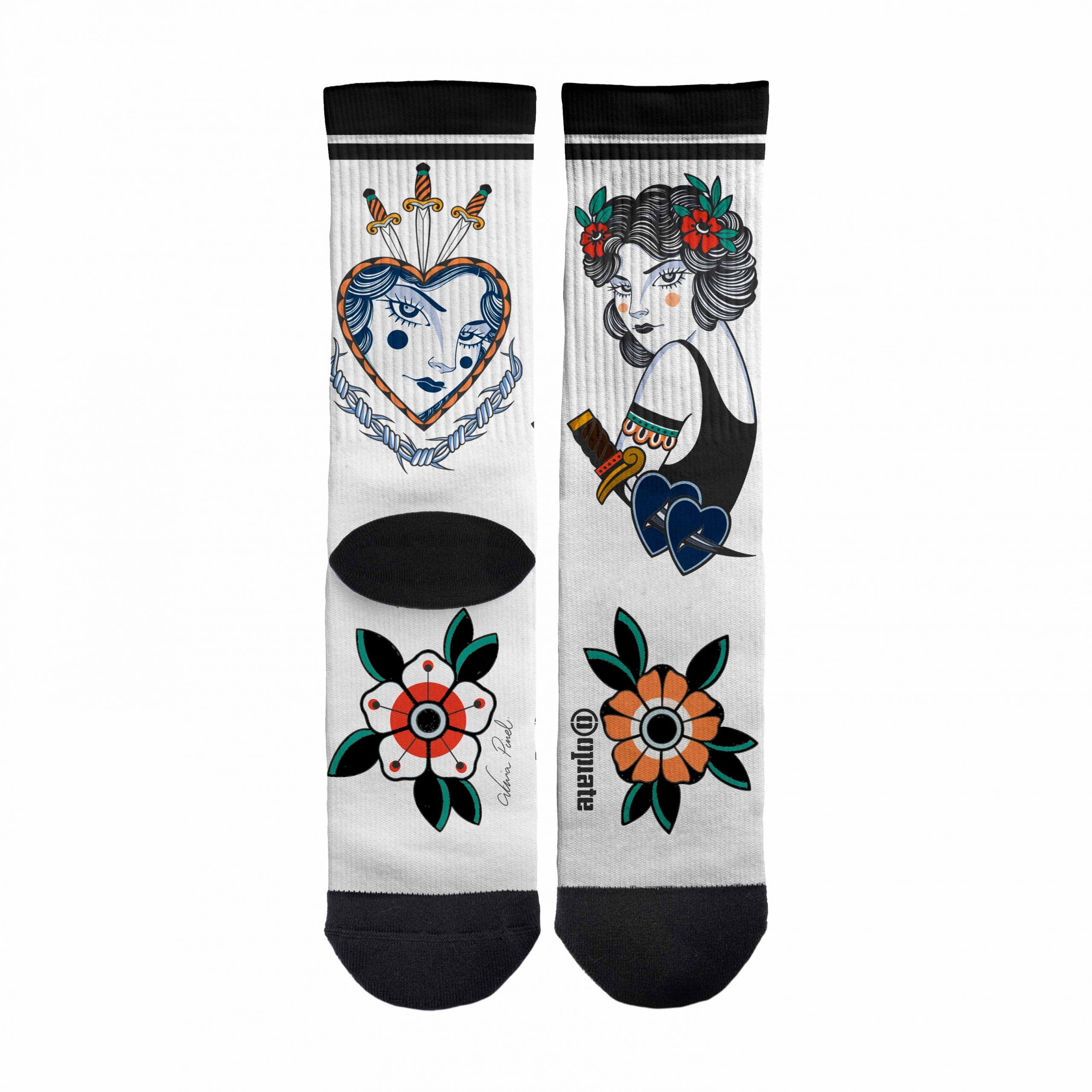 Nuria Pinel – socks – Tre Di Spade