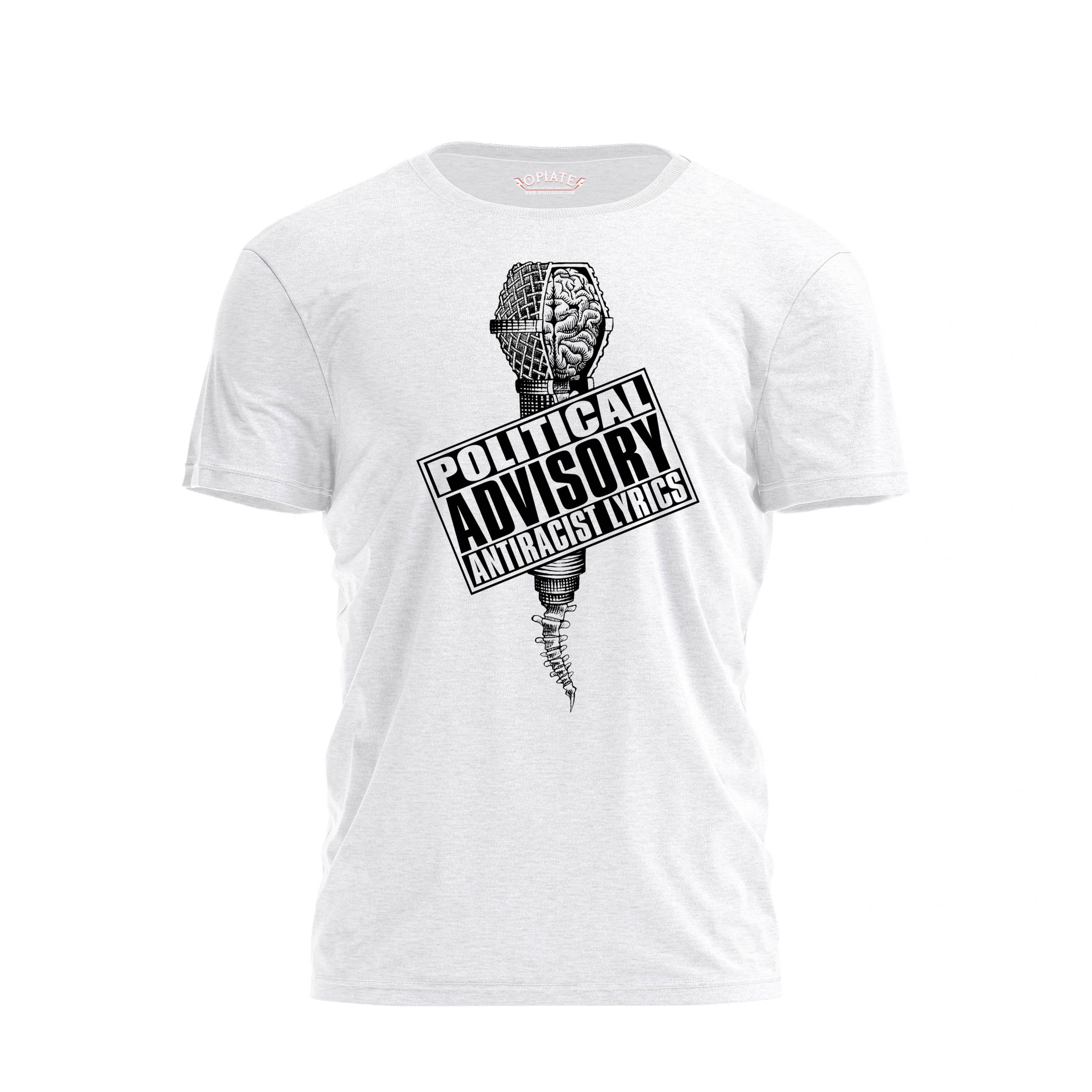 CPV – white tshirt – Antiracist Lyrics