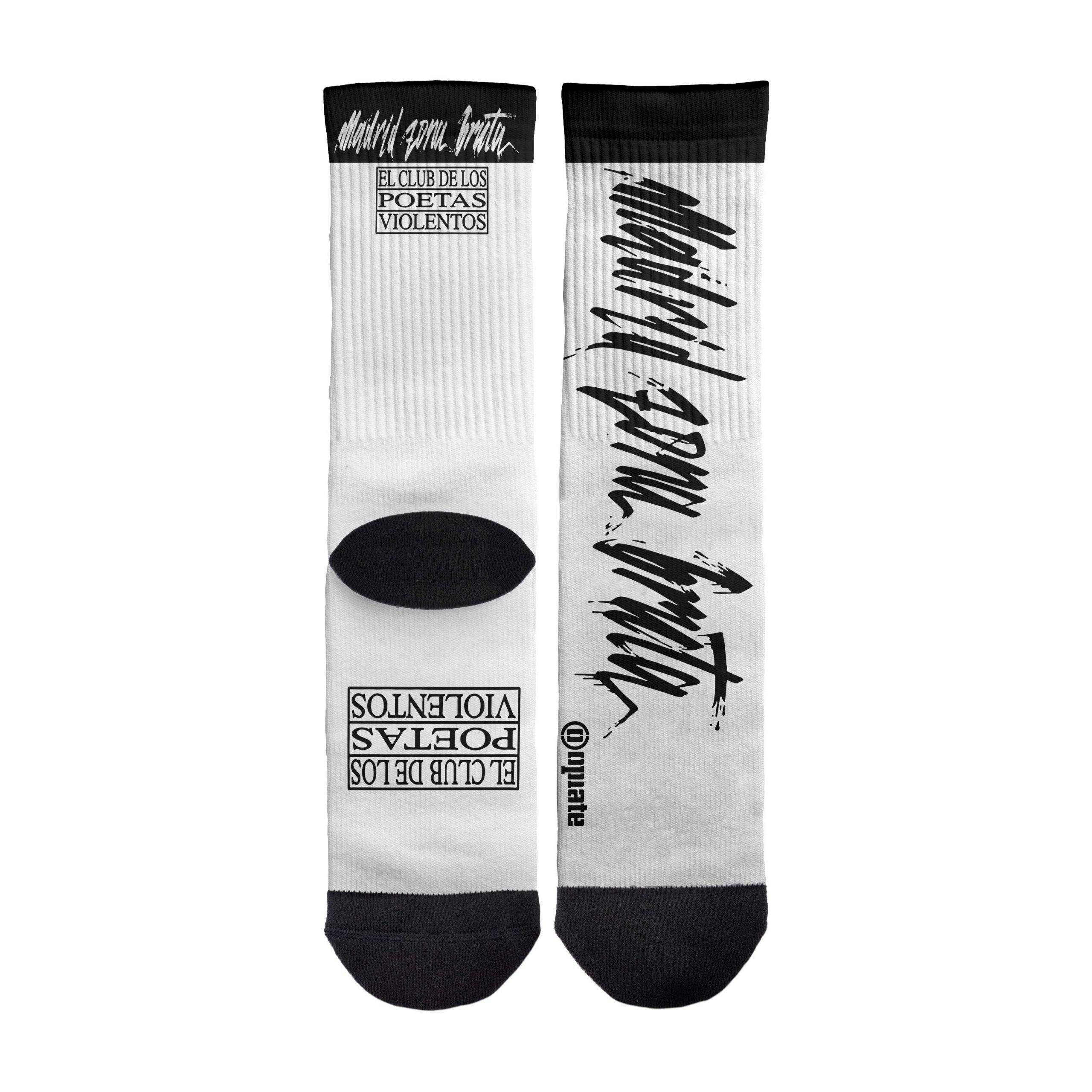 CPV – socks – Madrid Zona Bruta Blancos
