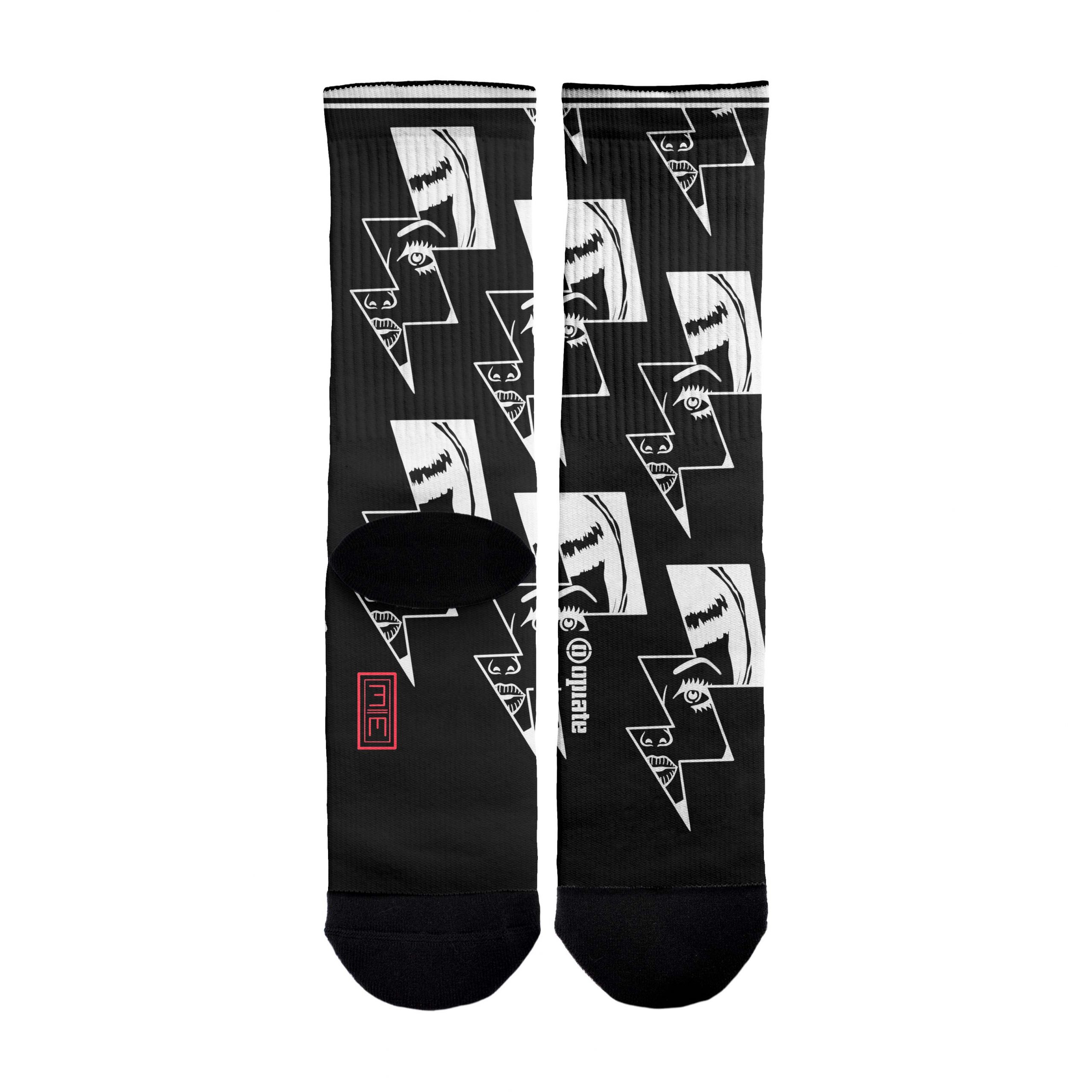 Edu Manadrina – socks – Black Thunder Lady