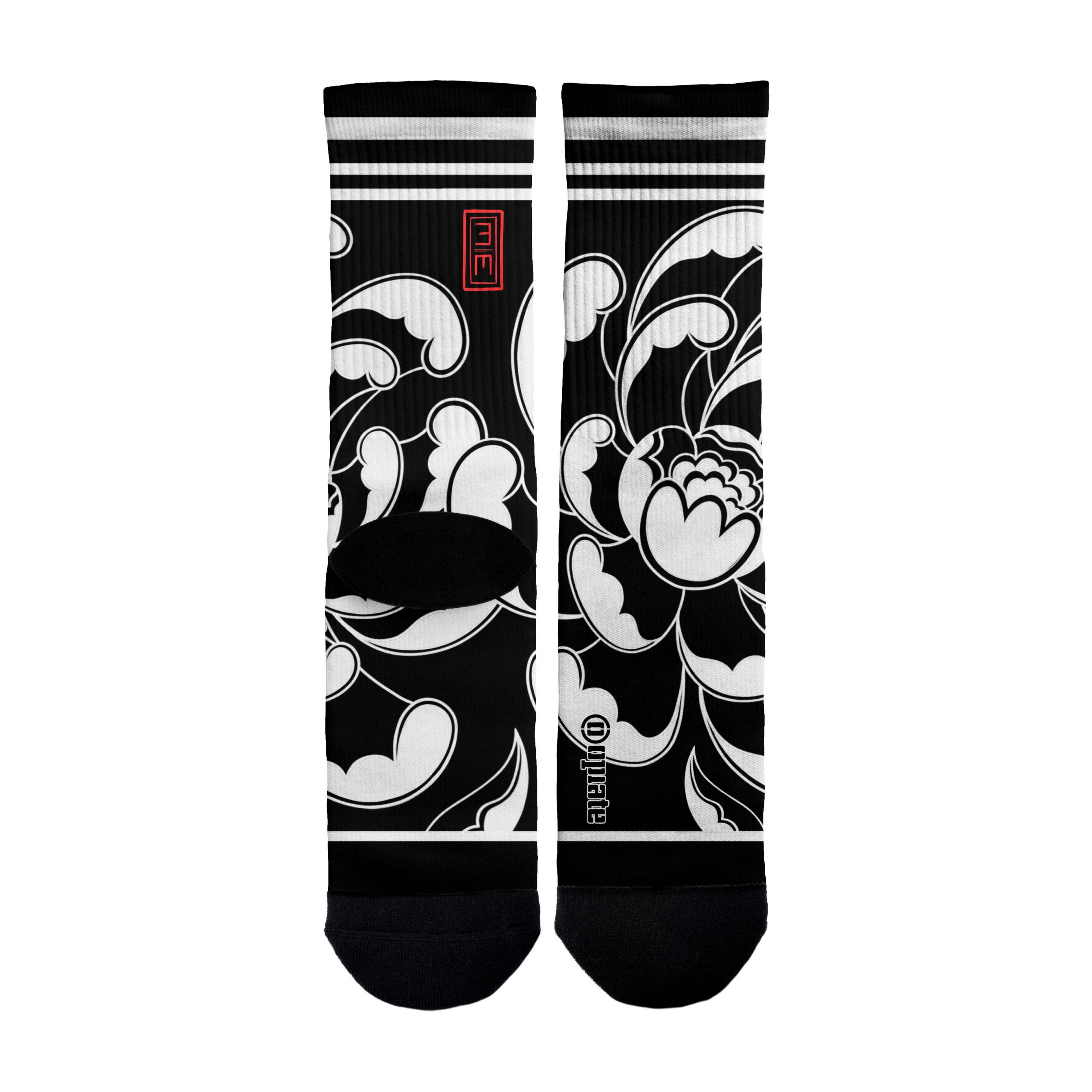Edu Manadrina – socks – White Peony